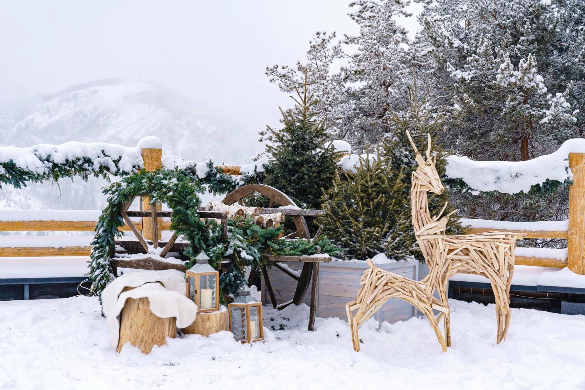 Qazaq Auyl Eco Hotel Almaty Eksteriør billede